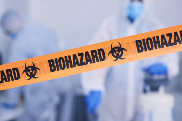 Professional Biohazard technician working in West New York, NJ